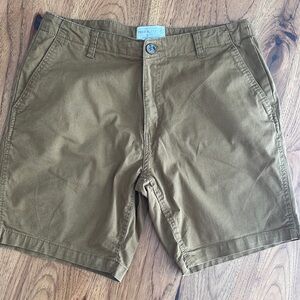 Like new dark tan shorts